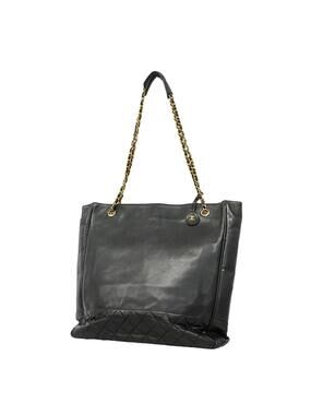 Chanel Vintage Shopping Tote Lambskin #356949C13B